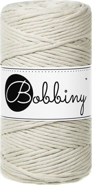 Touw Bobbiny Macrame Cord 3 mm 100 m Cashmere Beige Touw