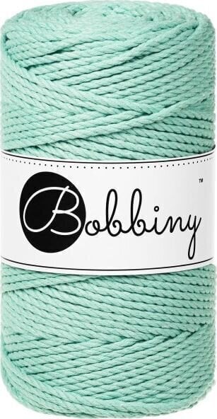 Touw Bobbiny 3PLY Macramé Rope 3 mm 100 m Jelly Mint Touw