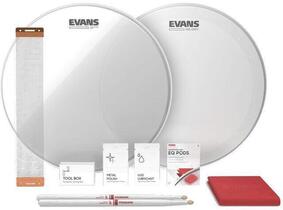 Evans ESTUK-14HDD-1 HD Dry Snare Tune Up Kit Dobbőr szett (Mint új)