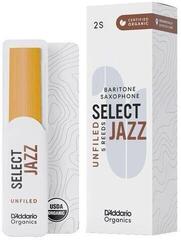jezičak za bariton sakosofon Rico Organic Select Jazz Unfiled 3 Hard 5-pack jezičak za bariton sakosofon