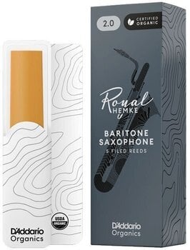 Baryton saxofon reed Rico Frederick L. Hemke 4.0 5 Pack Baryton saxofon reed - 1