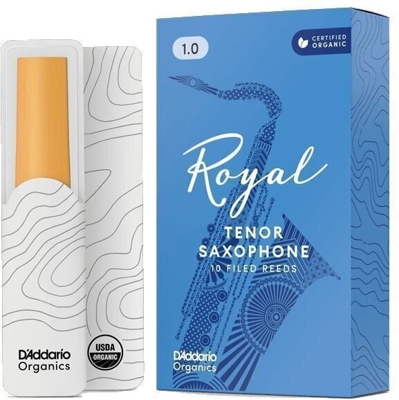 Jezičak za tenor saksofon Rico Royal 4 10-pack Jezičak za tenor saksofon