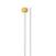 Bacchette per Strumenti Orchestrali Pro Mark FPR10 Discovery Series FPR10 Soft Yellow Rubber Orff Mallet Bacchette per Strumenti Orchestrali