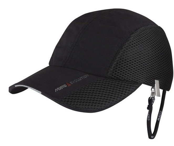 Námornícka čiapka, šiltovka Musto Fast Dry Technical Cap Black O/S