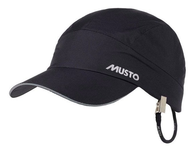 Mornarska kapa, kapa za jedrenje Musto Performance Waterproof Cap Black O/S