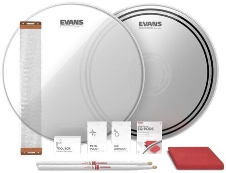 Trommeskind sæt Evans ESTUK-14ECSRD-1 EC Reverse Dot Snare Tune Up Kit Trommeskind sæt - 1