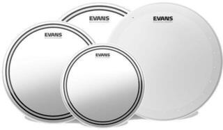 Drumhead Set Evans EPP-EC2SHDD-F EC2S Clear Fusion with HD Dry Snare Batter Drumhead Set