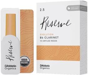Jezičak za klarinet Rico Organic Reserve Evolution 3.5 3-Pack Jezičak za klarinet