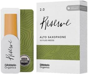 Jezičak za alt saksofon Rico Organic Reserve 2.0 10-pack Jezičak za alt saksofon