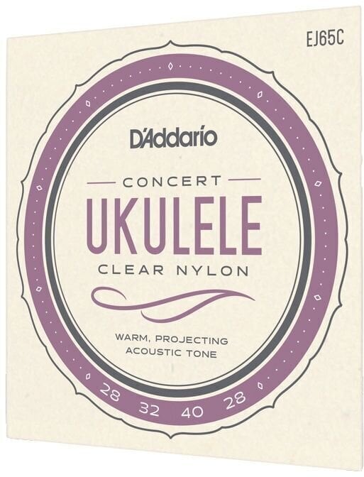 Saiten für Konzert-Ukulele D'Addario EJ65C Saiten für Konzert-Ukulele