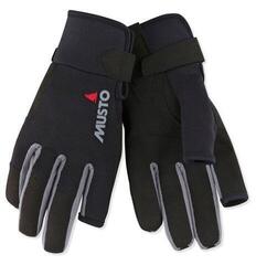 Jachtařské rukavice Musto Essential Sailing Long Finger Black