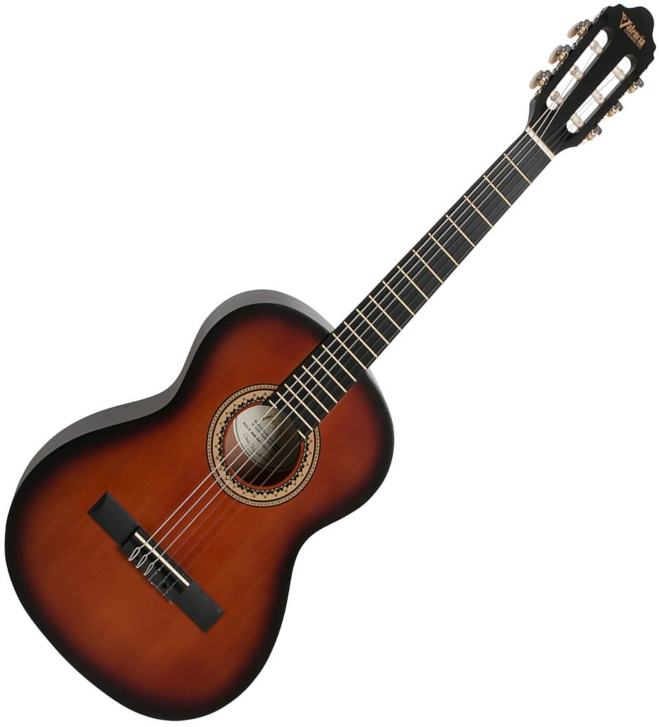 Guitarra clássica Valencia VC203 3/4 Sunburst