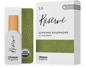Jezičak za sopran saksofon Rico Organic Reserve 3.0 3-Pack Jezičak za sopran saksofon