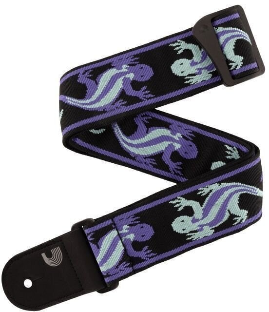 Correa de guitarra textil D'Addario 50PW02 Vintage Planet Waves Lizards Correa de guitarra textil
