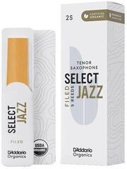Тръстикова пластинка за тенор саксофон Rico Organic Select Jazz Filed 2 Medium 5-pack Тръстикова пластинка за тенор саксофон