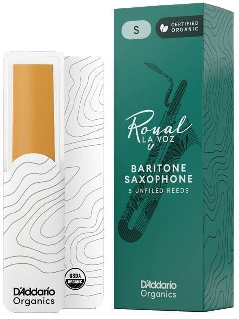 jezičak za bariton sakosofon Rico La Voz Medium 5 Pack jezičak za bariton sakosofon