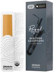 Palheta para saxofone barítono Rico Frederick L. Hemke 3.5 5 Pack Palheta para saxofone barítono