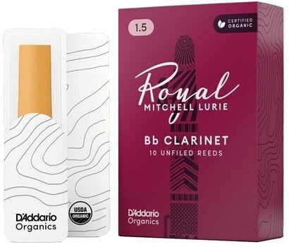 Caña de Clarinete Rico Mitchell Lurie 3.5 10 Pack Caña de Clarinete - 1