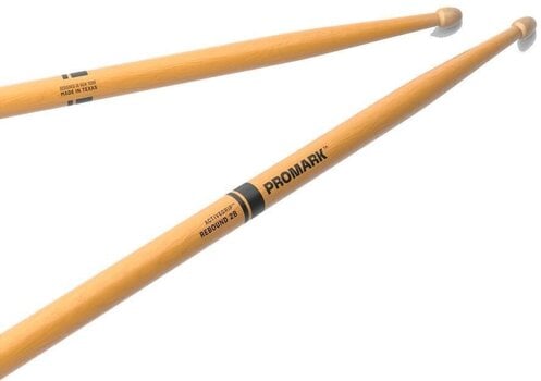 Baguettes Pro Mark R2BAGC Rebound 2B ActiveGrip Clear Baguettes - 1