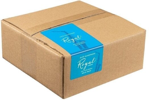 Тръстикова пластинка за алт саксофон Rico Royal Organic 2.5 25-Count Тръстикова пластинка за алт саксофон - 1
