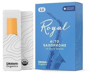 Jezičak za alt saksofon Rico Royal Organic 1.5 25-Count Jezičak za alt saksofon