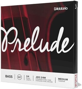 Χορδές για Κοντραμπάσο D'Addario J612 3/4M Χορδές για Κοντραμπάσο - 1