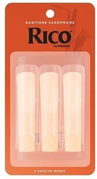 Тръстикова пластинка за баритон саксофон Rico RLA1020 2 10-pack Тръстикова пластинка за баритон саксофон - 1