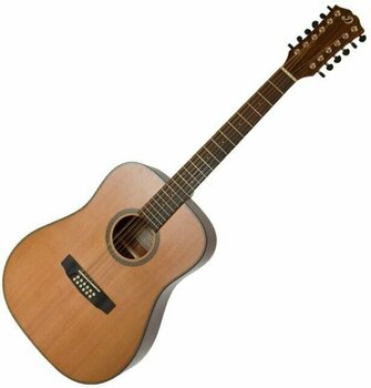 12-String Acoustic Guitar Dowina D555-12 Natural - 1