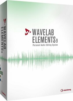 Управляващ софтуер Steinberg WaveLab Elements 9 - 1