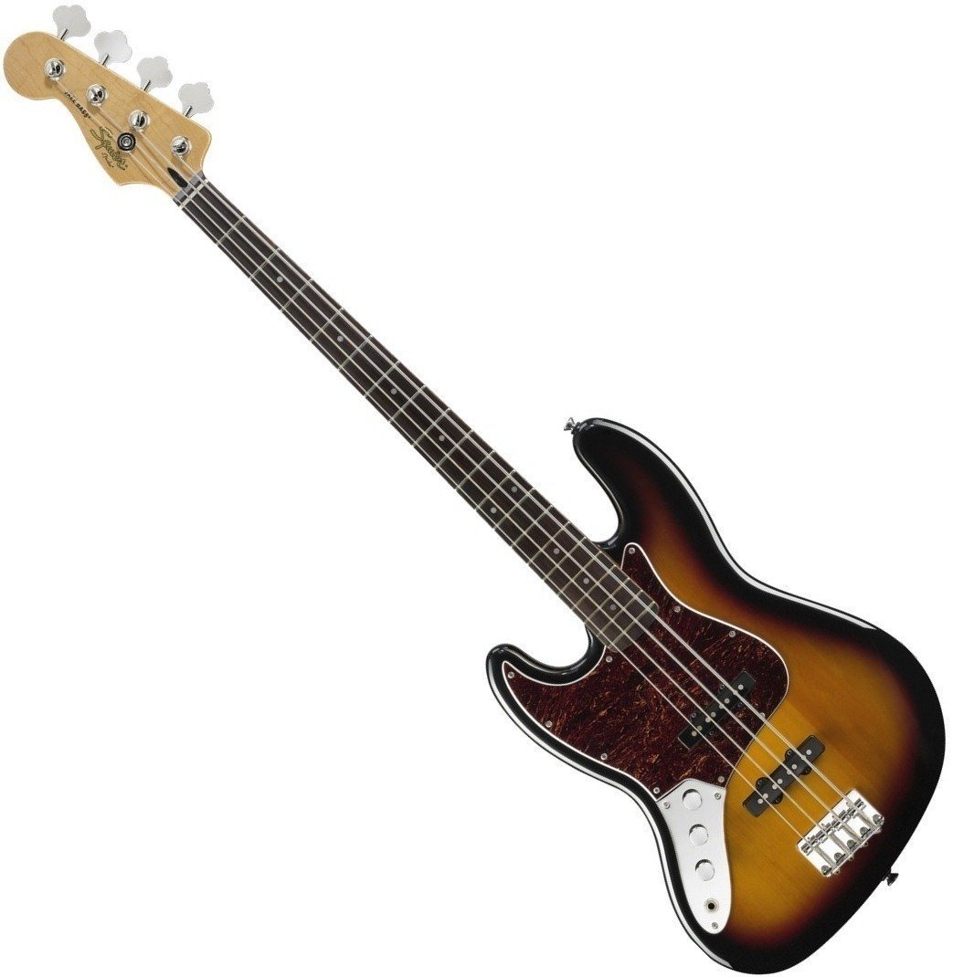 Left-Handed Bassguitar Fender Squier Vintage Modified Jazz Bass Left-Handed 3T Sunburst