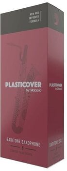 Тръстикова пластинка за баритон саксофон Rico Plasticover 2.5 5-pack Тръстикова пластинка за баритон саксофон - 1