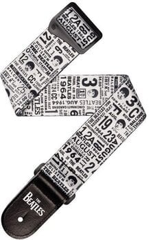 Tekstilni remen za gitaru D'Addario 50BTL14 Beatles 1964 US Tour Ticket Stubs Tekstilni remen za gitaru - 1