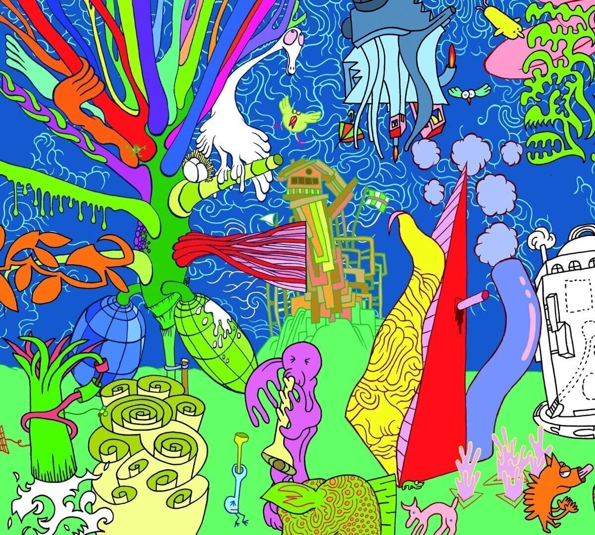 Disco in vinile Typhoon & New Cool Collective - Chocolade (Limited Edition) (Red Coloured) (LP)