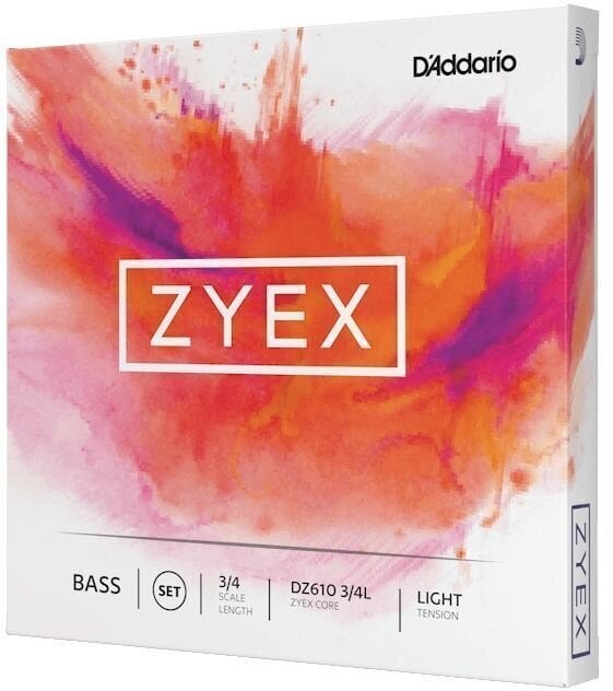 Saiten für Streichinstrumente D'Addario DZ610 3/4L Saiten für Streichinstrumente