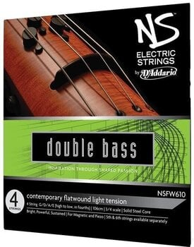 Kontrabasstrenger D'Addario NSFW610 Kontrabasstrenger - 1