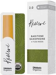 jezičak za bariton sakosofon Rico Organic Reserve 3.5 5-Pack jezičak za bariton sakosofon