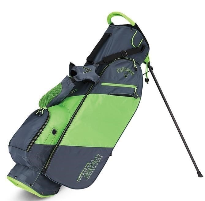 Чантa за голф Callaway Hyper Lite Zero Titanium/Green/Black Stand Bag 2019