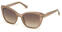 Lifestyle Glasses Guess GU7600 57G 55 Shiny Beige/Brown Mirror