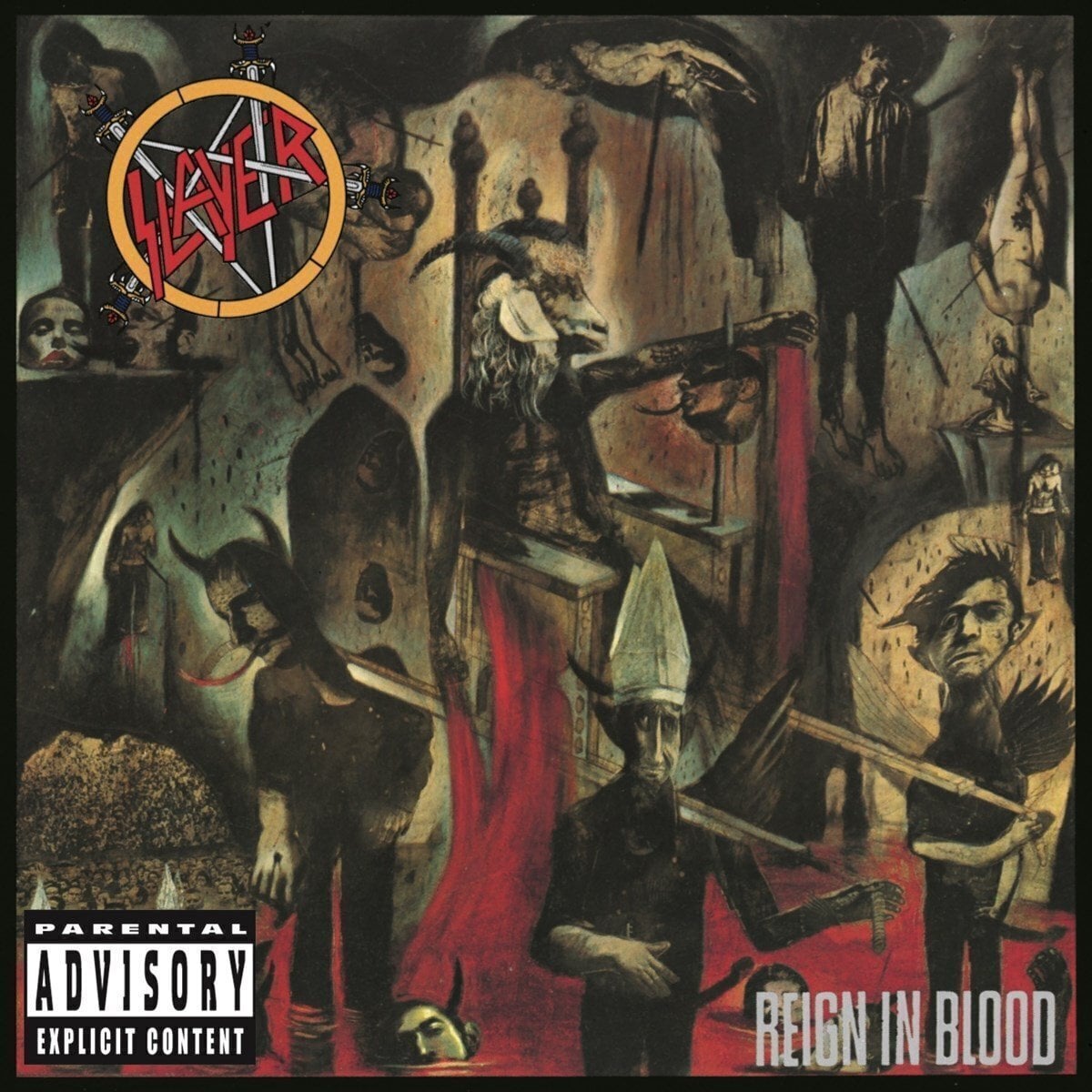 Vinylplate Slayer - Reign In Blood (Reissue) (180 g) (LP)