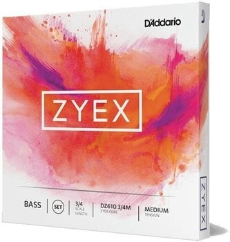 Struny do kontrabasu D'Addario DZ611 3/4M Struny do kontrabasu - 1