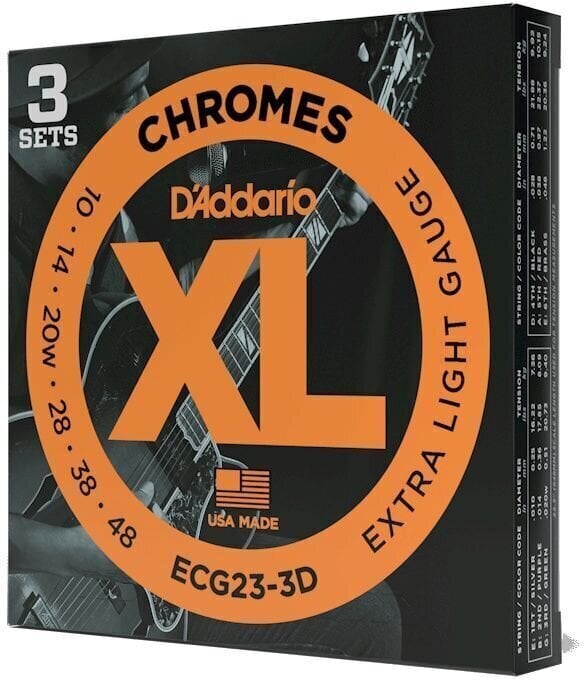 Elektrikitarri keeled D'Addario ECG24-3D Elektrikitarri keeled