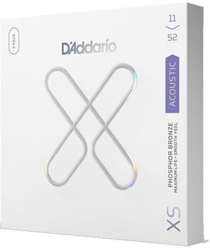 Guitar strings D'Addario XSAPB1047-3P Guitar strings - 1