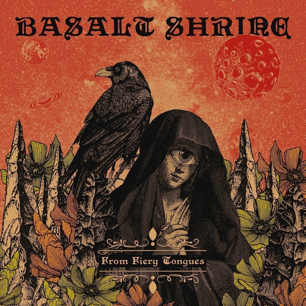 Vinylplate Basalt Shrine - From Fiery Tongues (Black) (LP)