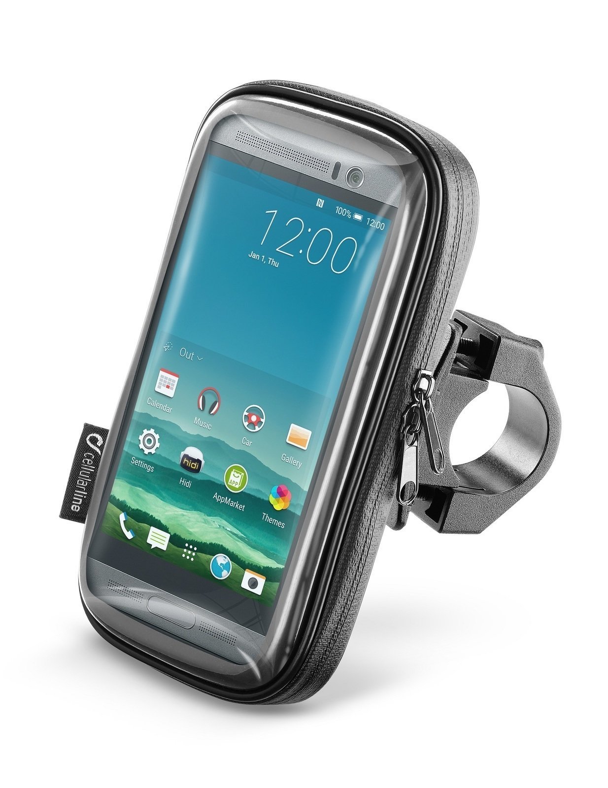 Holder/taske til motorcykel Interphone Unicase Smartphones Up to 5.2'' Holder/taske til motorcykel