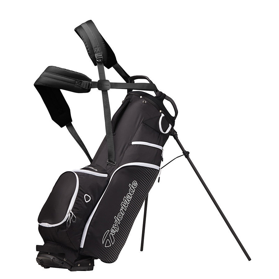 Чантa за голф TaylorMade LiteTech 3.0 Черeн-бял Чантa за голф