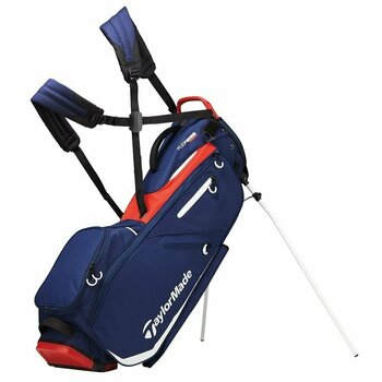 Golf Bag TaylorMade Flextech Navy/Red/White Golf Bag - 1