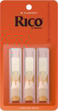 Jezičak za klarinet Rico RCA0330 3 3-pack Jezičak za klarinet