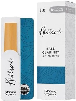 Jezičak za klarinet Rico Organic Reserve 3.5 Plus 5 Pack Jezičak za klarinet - 1