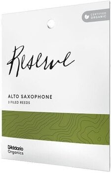 Caña de Saxofón Alto Rico Organic Reserve 3.0 Plus 3-Pack Caña de Saxofón Alto - 1