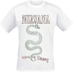 T-shirt Nirvana Serve The Servants White M T-shirt